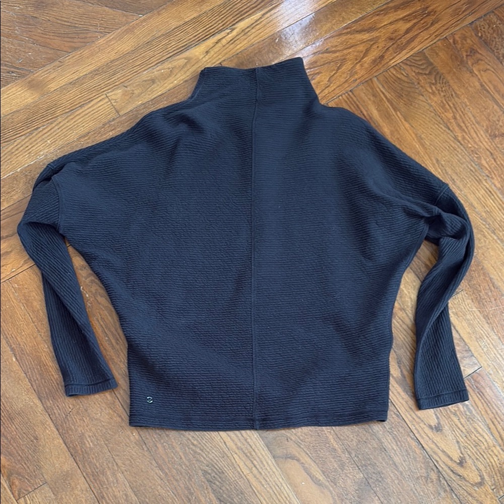 Lululemon Waffle Mock-neck Lightweight Sweatshirt